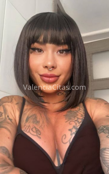Yumiko, chica tatuada española. 620474304. Citas en VALENCIA, VALENCIA. www.valenciacitas.com.