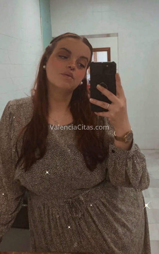 Estela, española gordita. En Torrente. 617643309. Citas en VALENCIA, VALENCIA. www.valenciacitas.com.