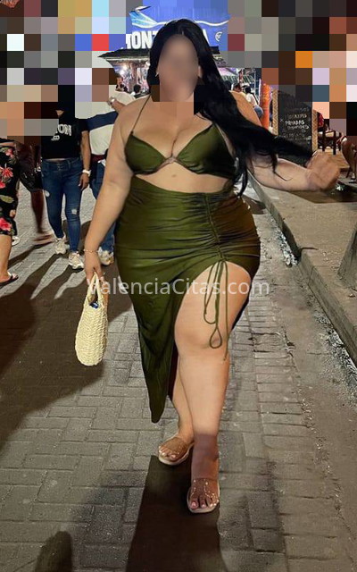 Niccol, colombiana curvy. 603294820. Citas en VALENCIA, VALENCIA. www.valenciacitas.com.