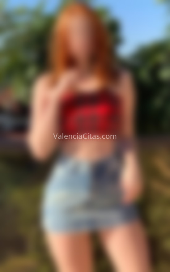 Dulce María, pelirroja por 1 semana . 614276254. Citas en VALENCIA, VALENCIA. www.valenciacitas.com.